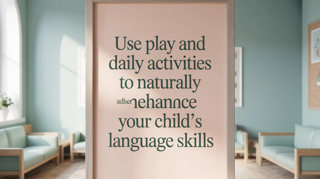 Use Play and Daily Activities to Naturally Enhance Your Child’s Language Skills