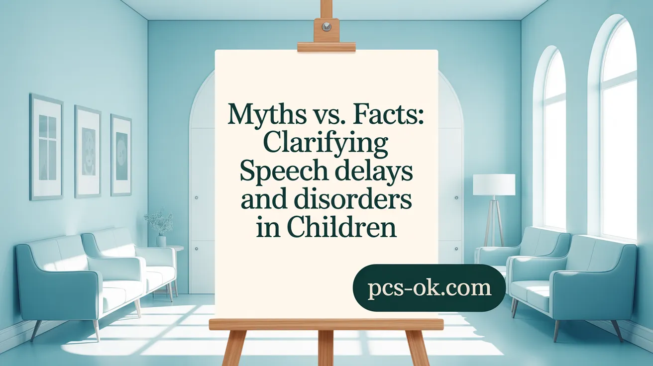 Myths vs. Facts: Clarifying Speech Delays and Disorders in Children