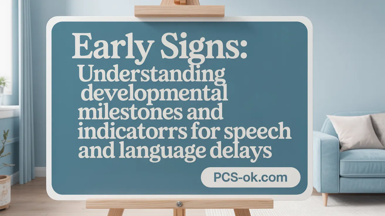 Early Signs: Understanding Developmental Milestones and Indicators for Speech and Language Delays