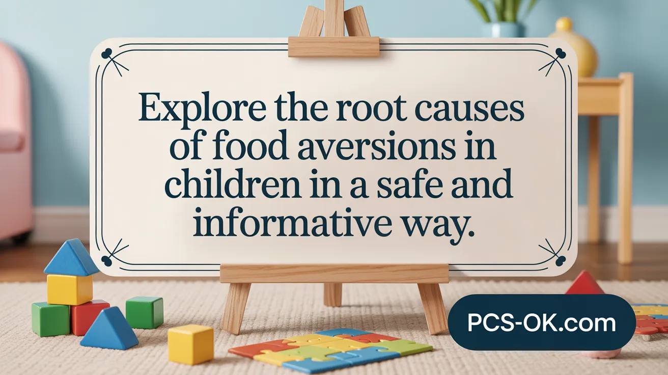 Explore the Root Causes of Food Aversions in Children