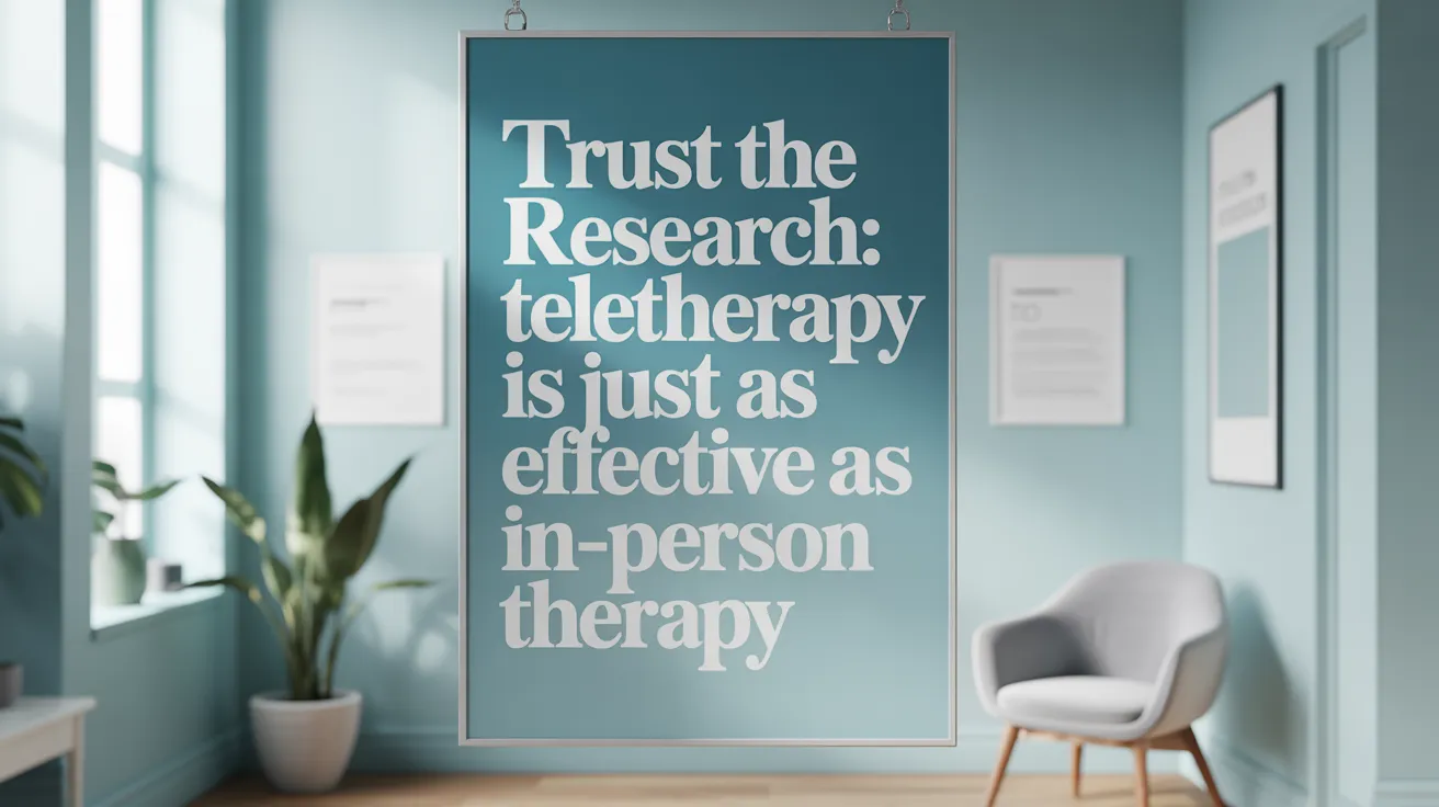 Trust the Research: Teletherapy is Just as Effective as In-Person Therapy