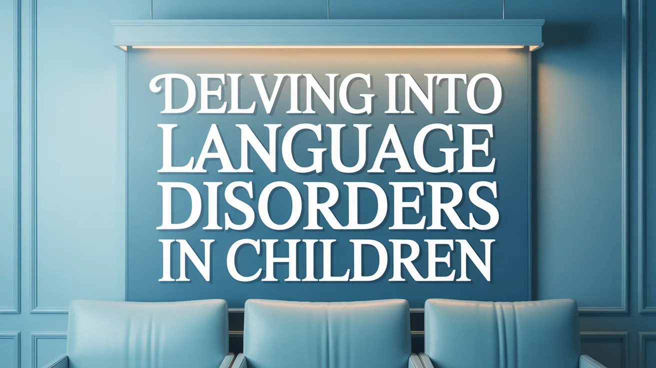Delving Into Language Disorders in Children