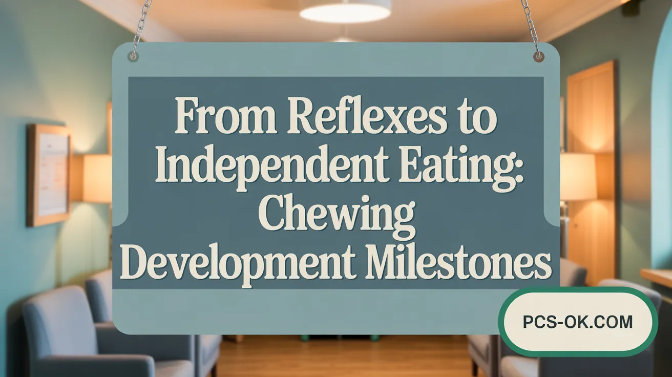 From Reflexes to Independent Eating: Chewing Milestones