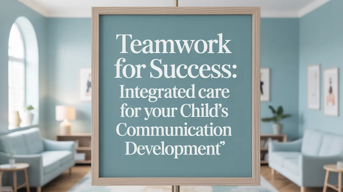 Teamwork for Success: Integrated Care for Your Child's Communication Development