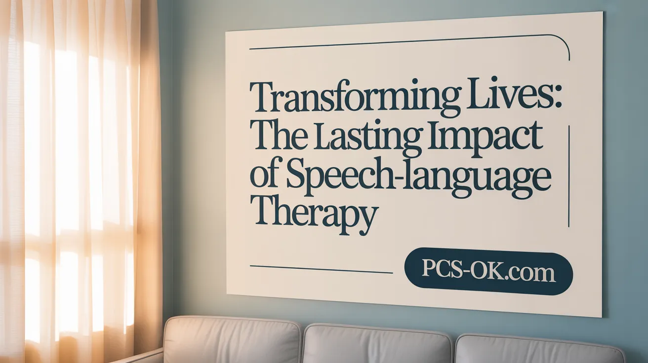 Transforming Lives: The Lasting Impact of Speech-Language Therapy