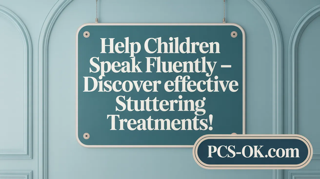 Help Children Speak Fluently - Discover Effective Stuttering Treatments!