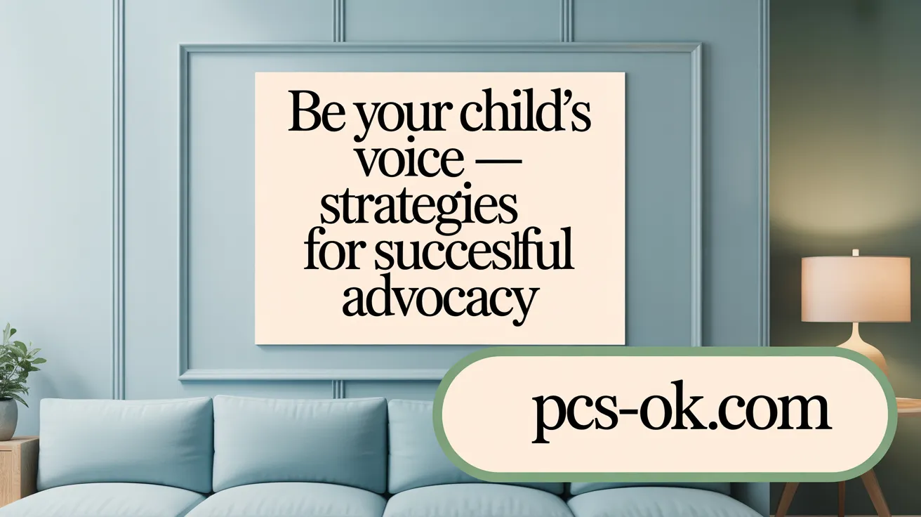 Be Your Child’s Voice — Strategies for Successful Advocacy