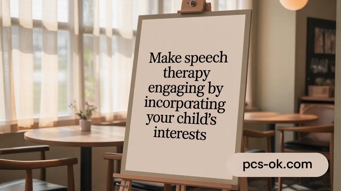 Make Speech Therapy Engaging by Incorporating Your Child’s Interests