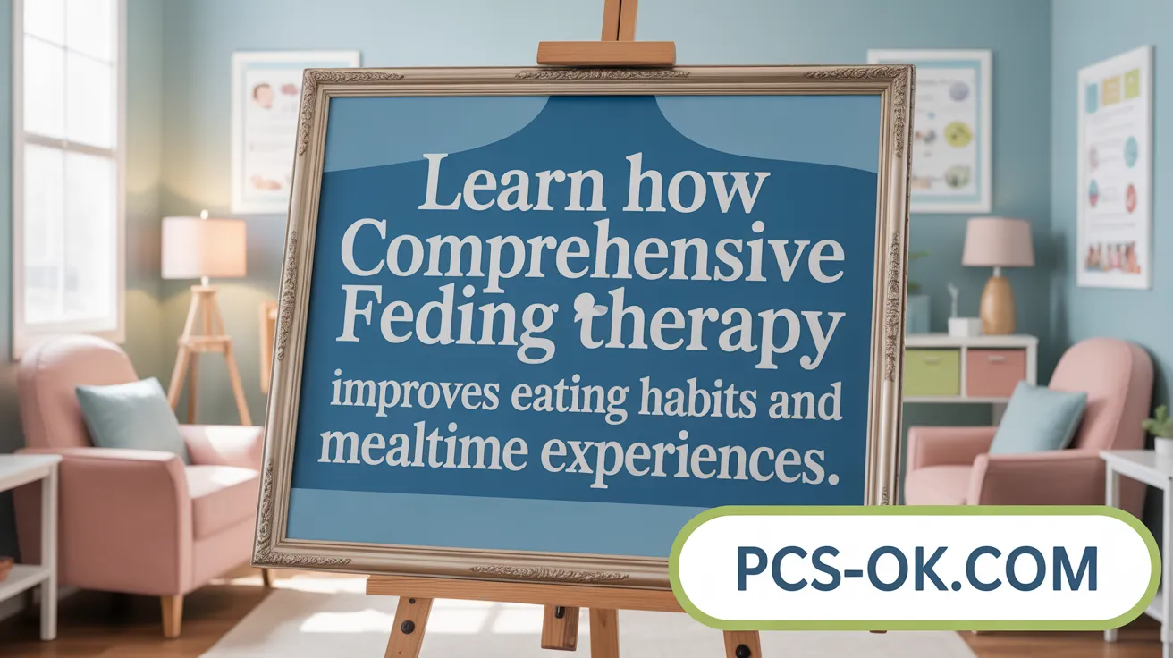 Learn how comprehensive feeding therapy improves eating habits and mealtime experiences.