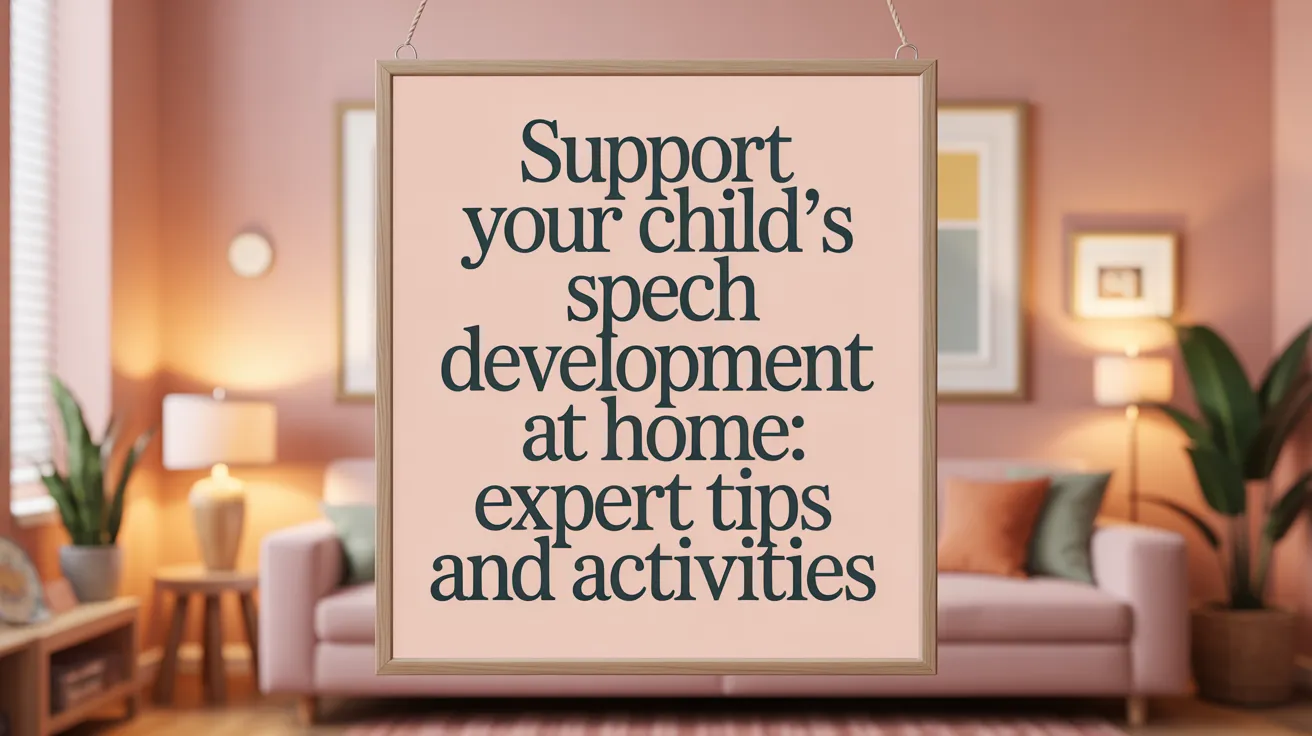 Support Your Child’s Speech Development at Home: Expert Tips and Activities