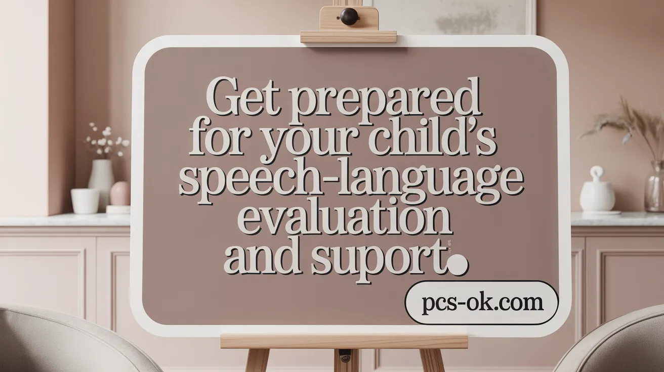 Get Prepared for Your Child’s Speech-Language Evaluation and Support