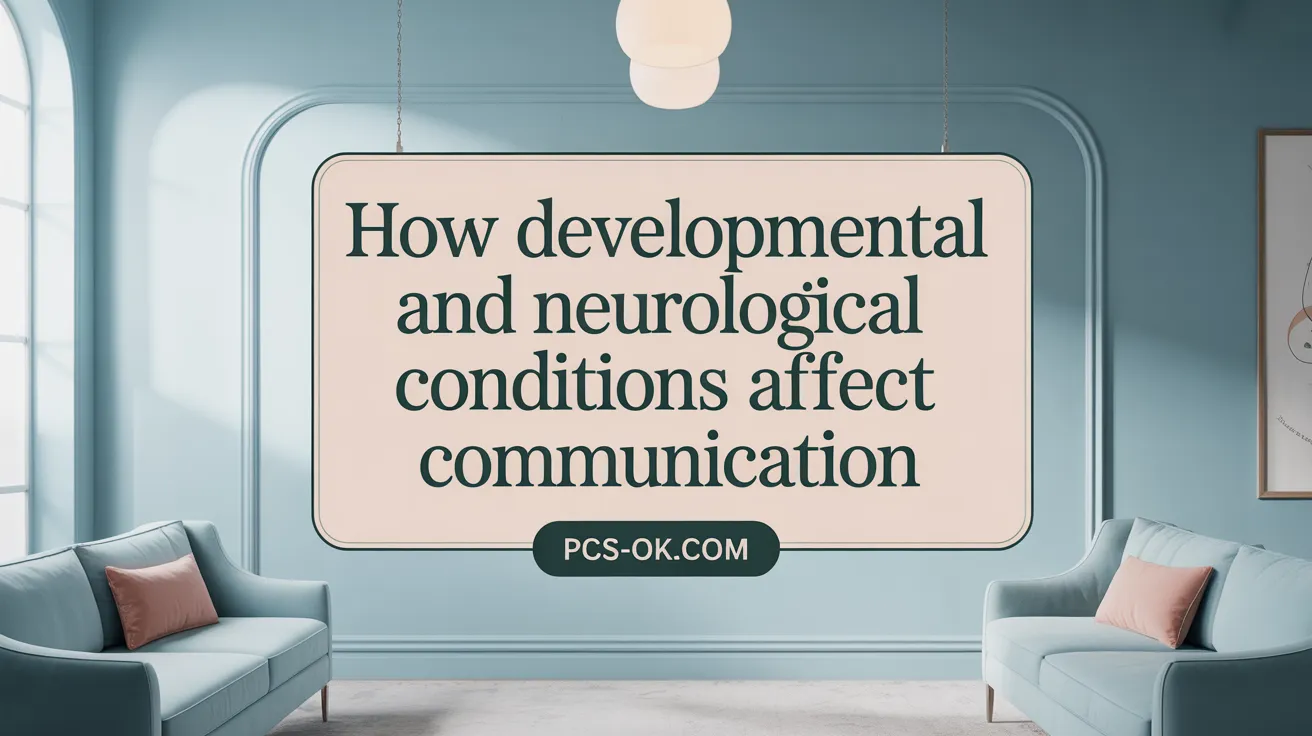 How Developmental and Neurological Conditions Affect Communication