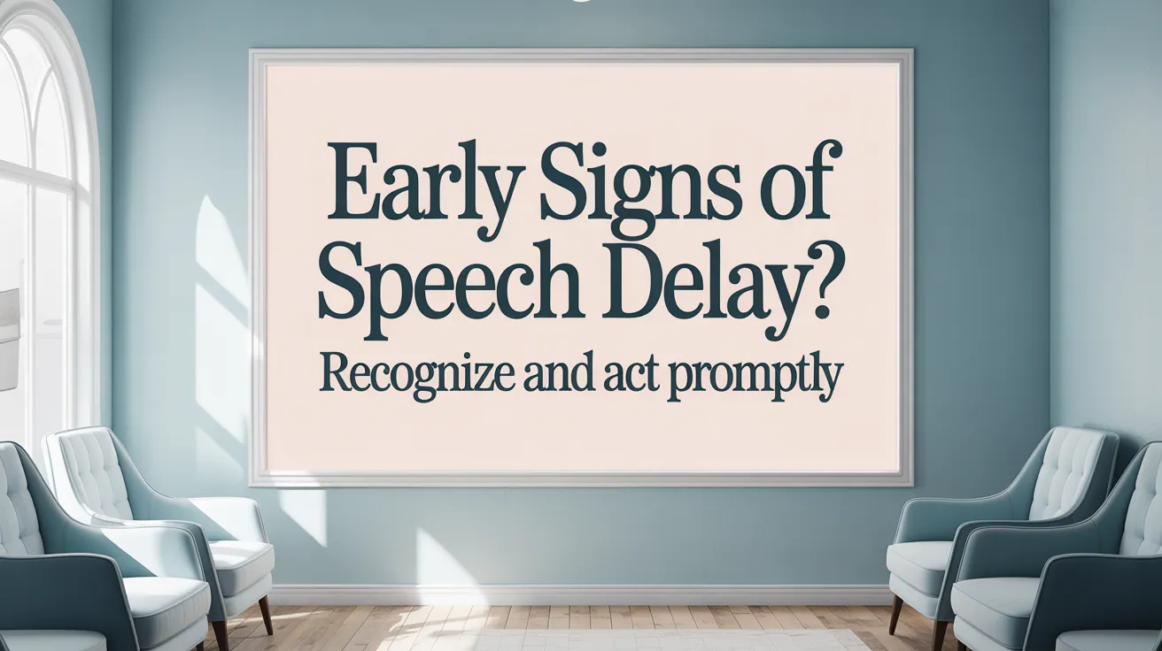 Early Signs of Speech Delay? Recognize and Act Promptly