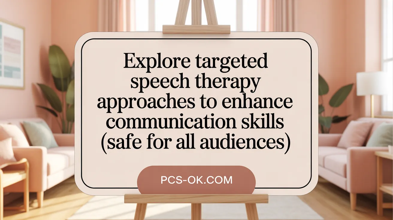 Explore targeted speech therapy approaches to enhance communication skills