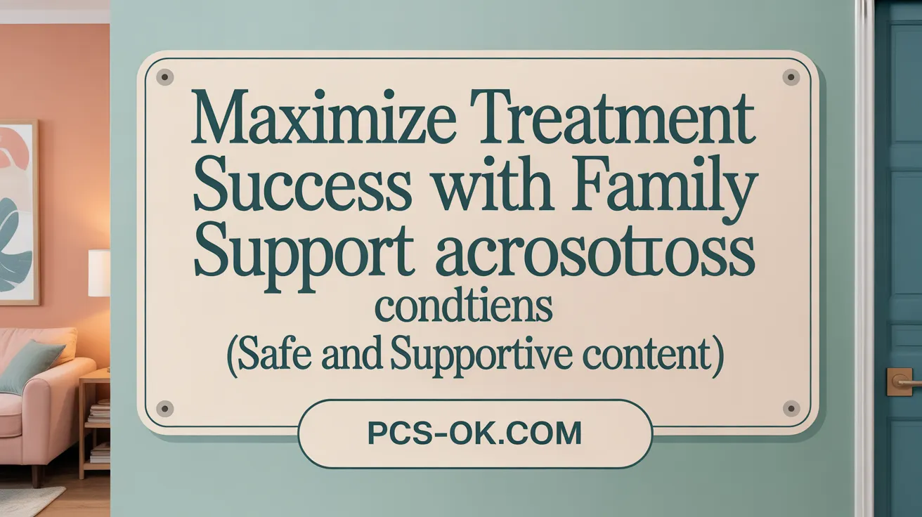 Maximize Treatment Success with Family Support Across Conditions