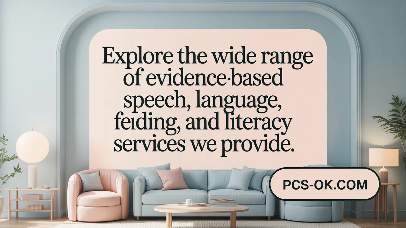 Explore the wide range of evidence-based speech, language, feeding, and literacy services we provide.