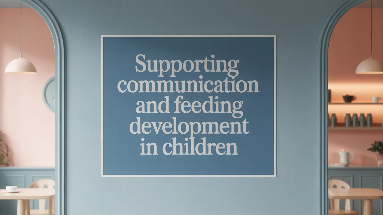 Supporting Communication and Feeding Development in Children