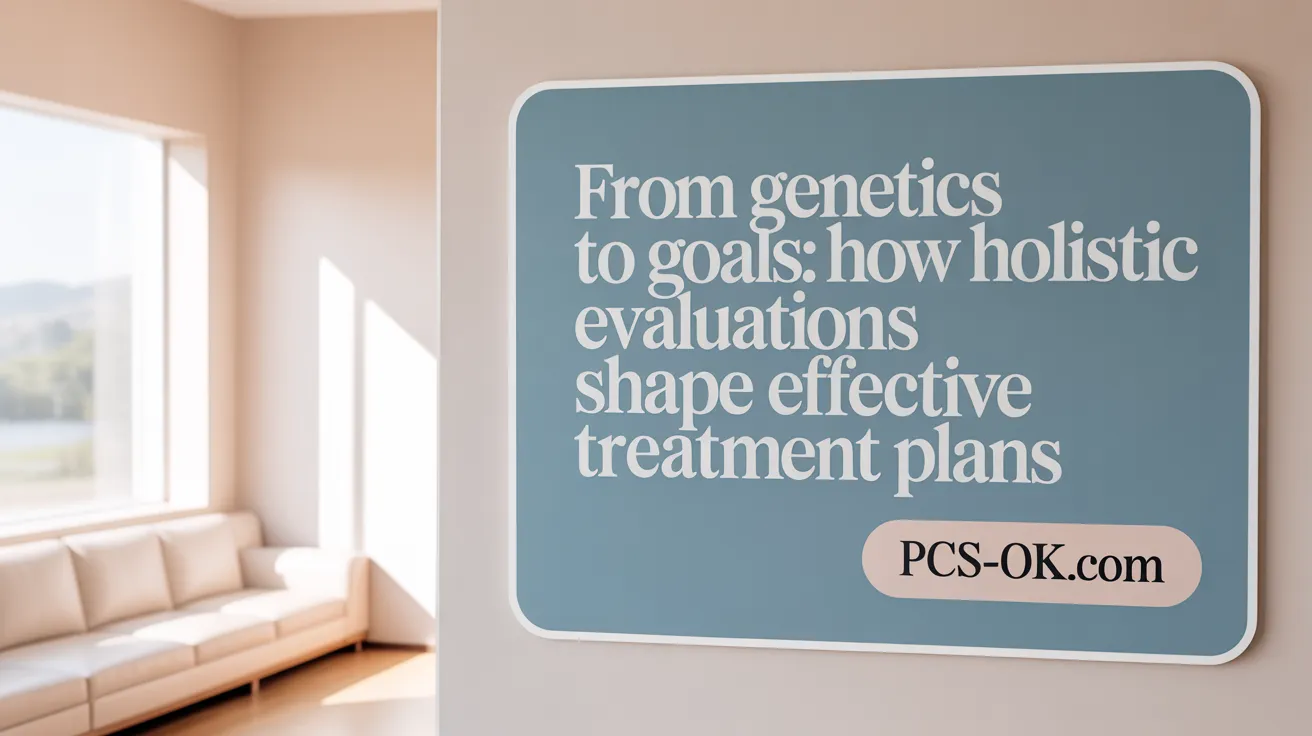 From Genetics to Goals: How Holistic Evaluations Shape Effective Treatment Plans