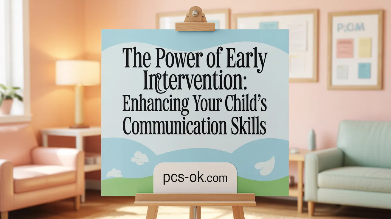 The Power of Early Intervention: Boost Your Child’s Communication Skills