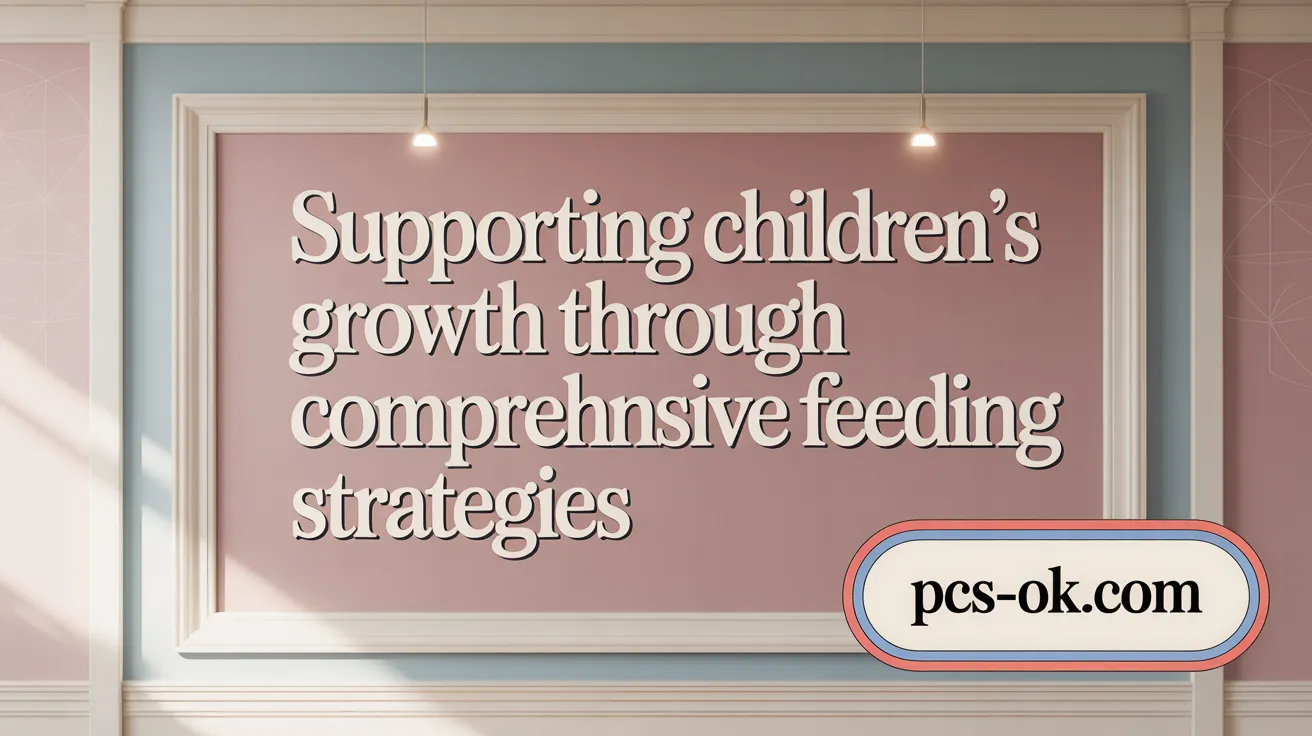 Supporting Children’s Growth through Comprehensive Feeding Strategies