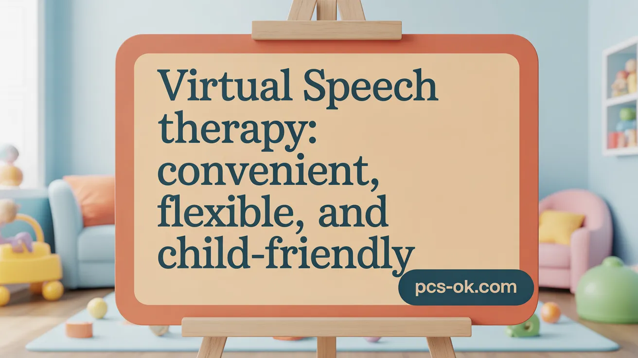 Virtual Speech Therapy: Convenient, Flexible, and Family-Friendly