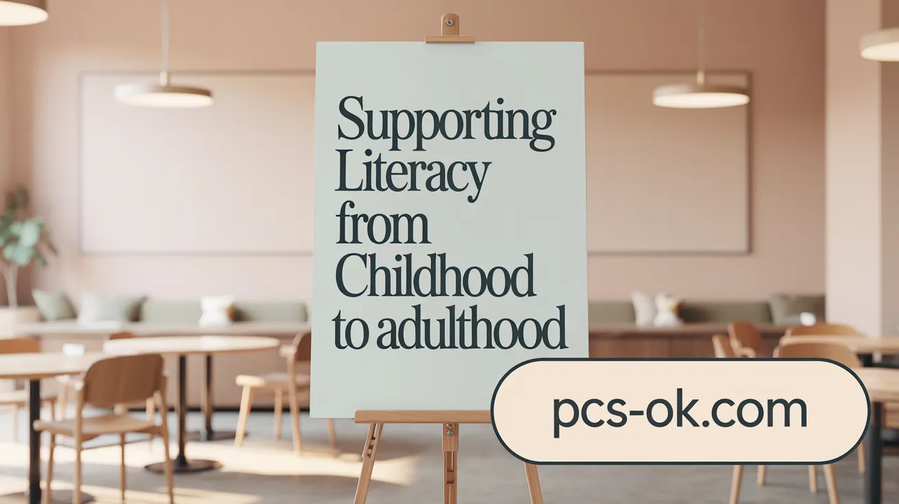 Supporting Literacy from Childhood to Adulthood
