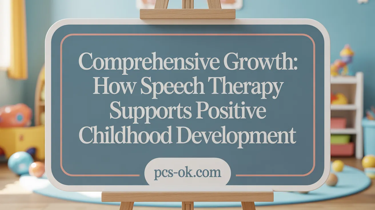 Comprehensive Growth: How Speech Therapy Boosts Overall Child Development