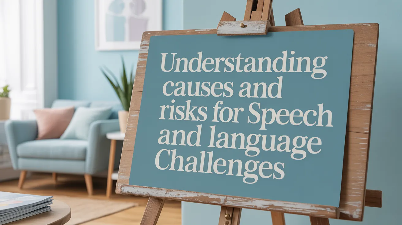 Understanding Causes and Risks for Speech and Language Challenges
