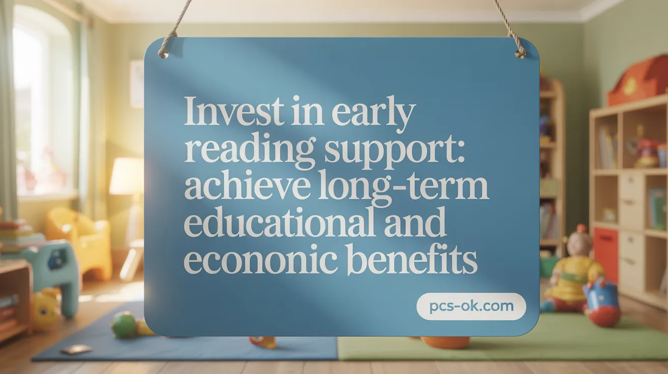 Invest in Early Reading Support: Achieve Long-Term Educational and Economic Benefits