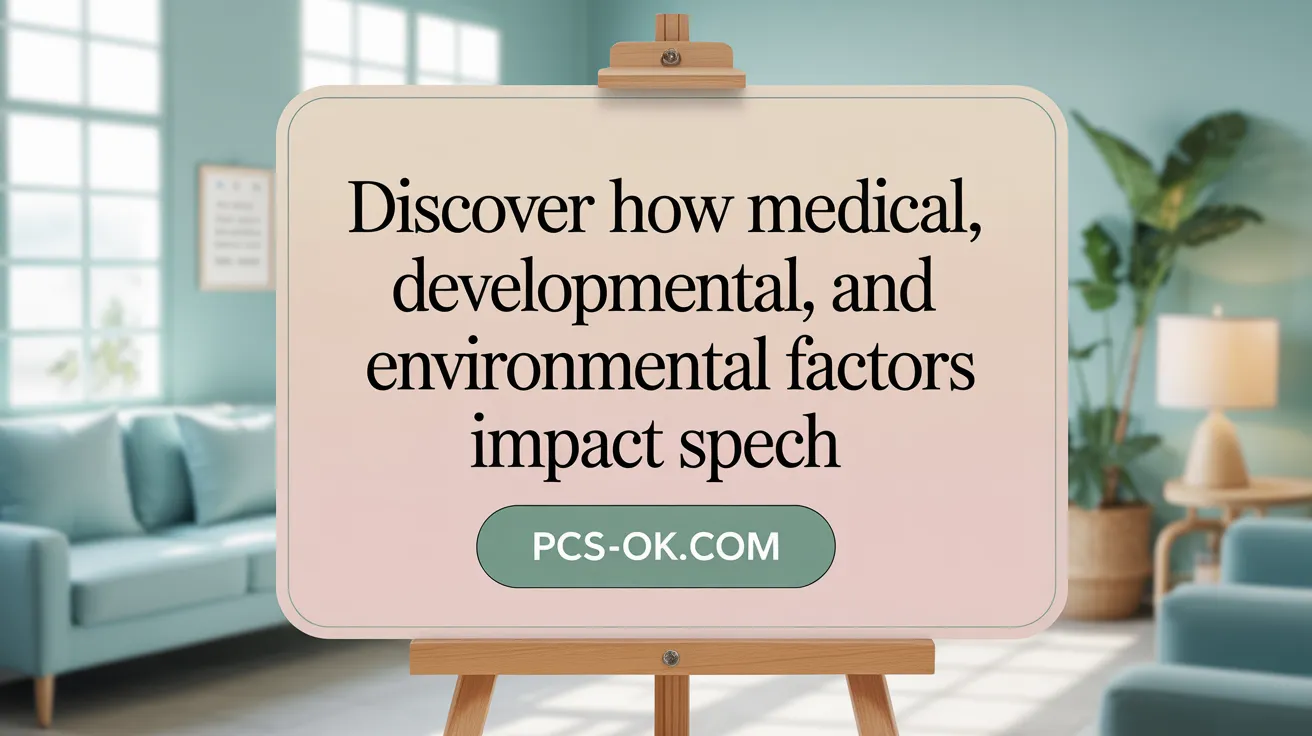 Discover How Medical, Developmental, and Environmental Factors Impact Speech