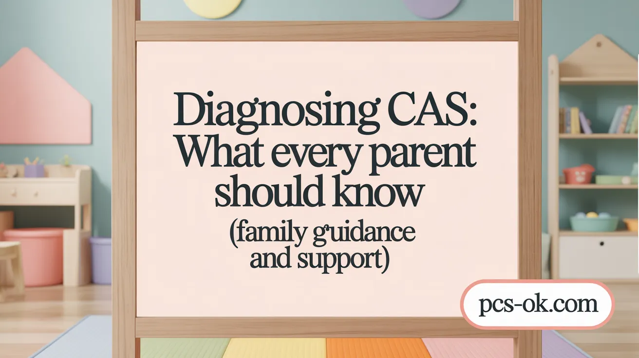 Diagnosing CAS: What Every Parent Should Know