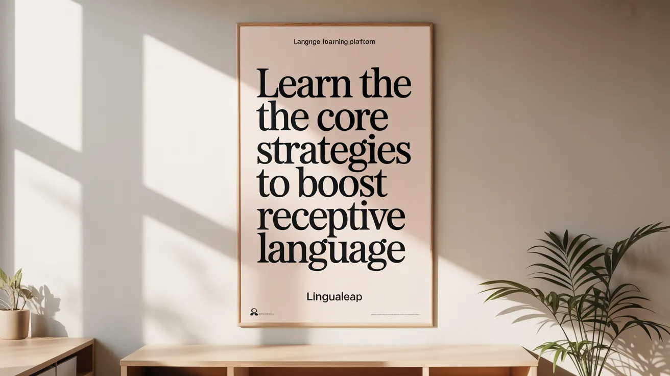 Learn the Core Strategies to Boost Receptive Language