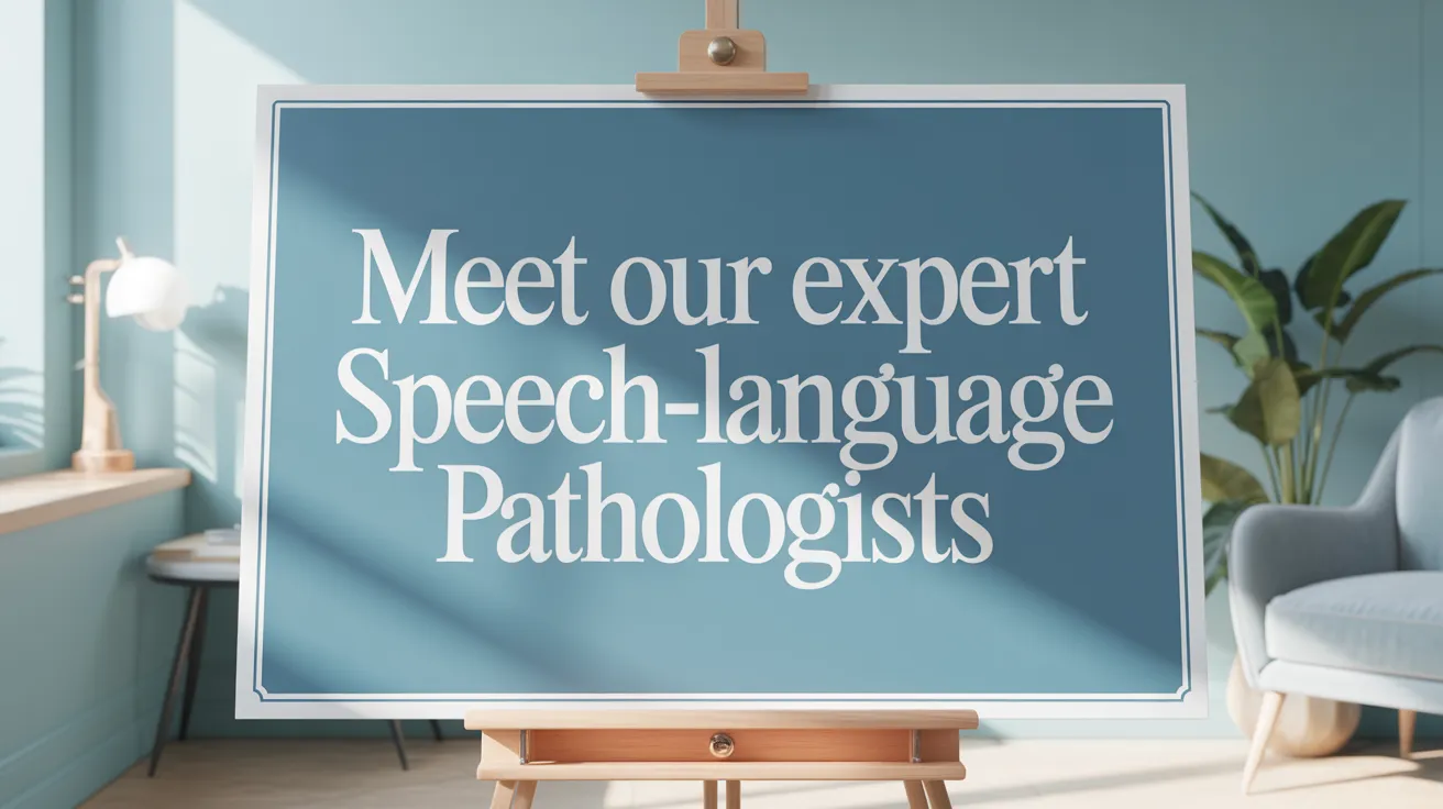 Meet Our Expert Speech-Language Pathologists