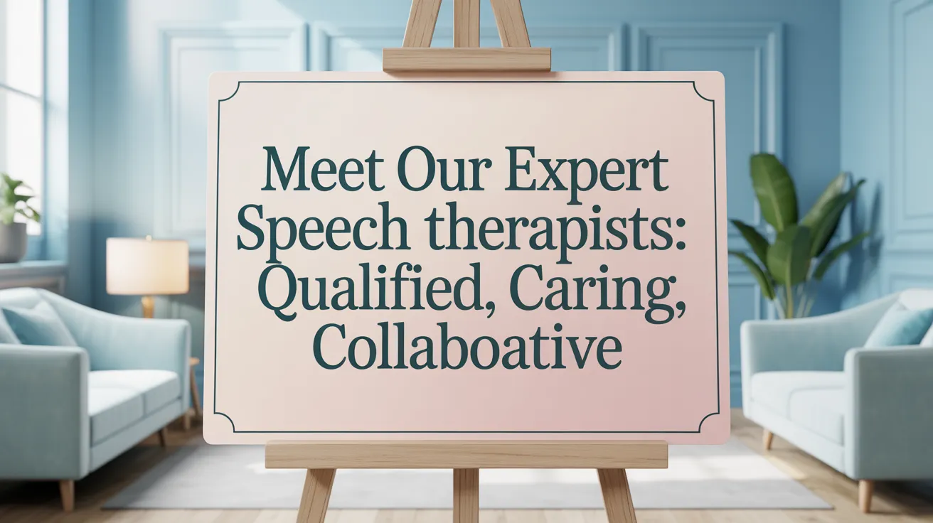 Meet Our Expert Speech Therapists: Qualified, Caring, Collaborative