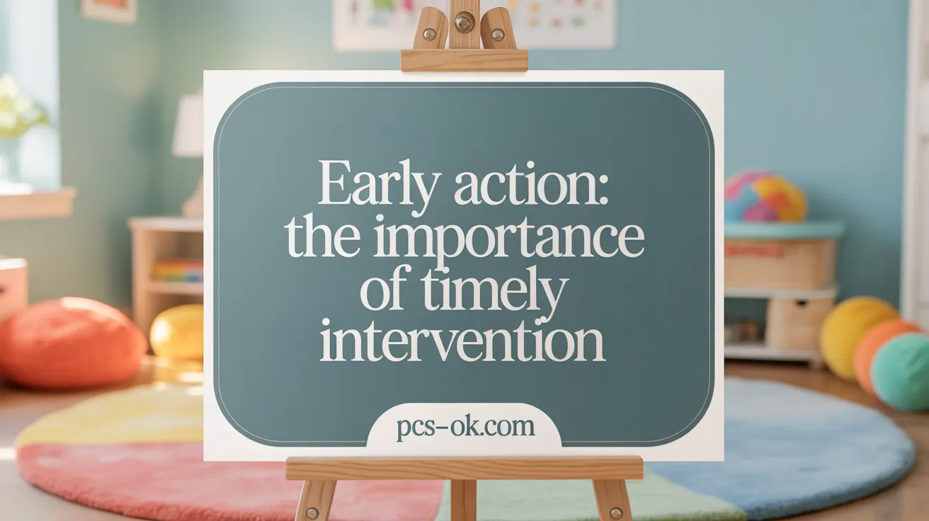 Early Action: The Importance of Timely Intervention