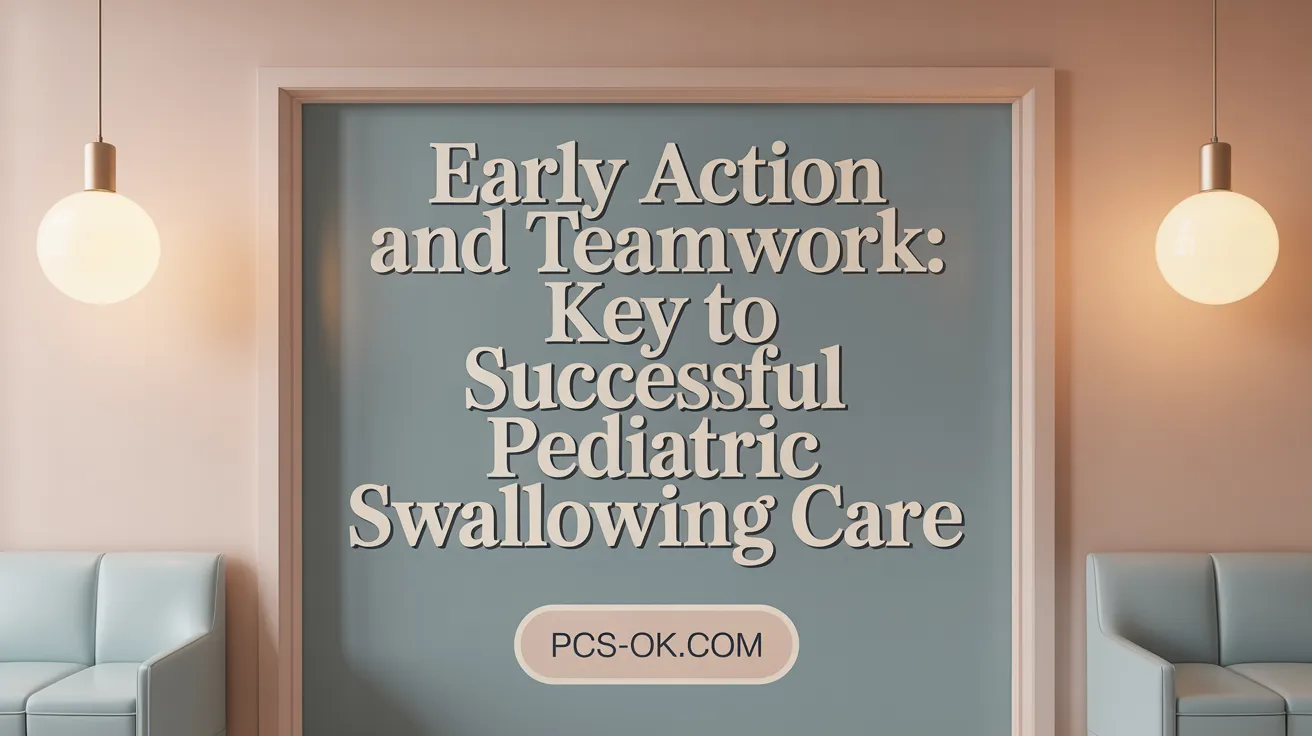 Early Action and Teamwork: Key to Successful Pediatric Swallowing Care