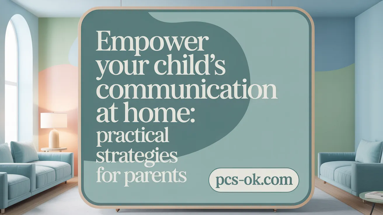 Empower Your Child’s Communication at Home: Practical Strategies for Parents
