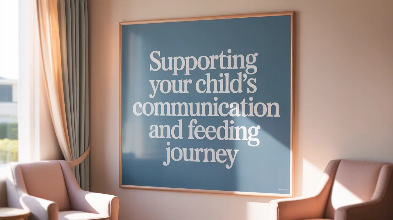 Supporting Your Child’s Communication and Feeding Journey