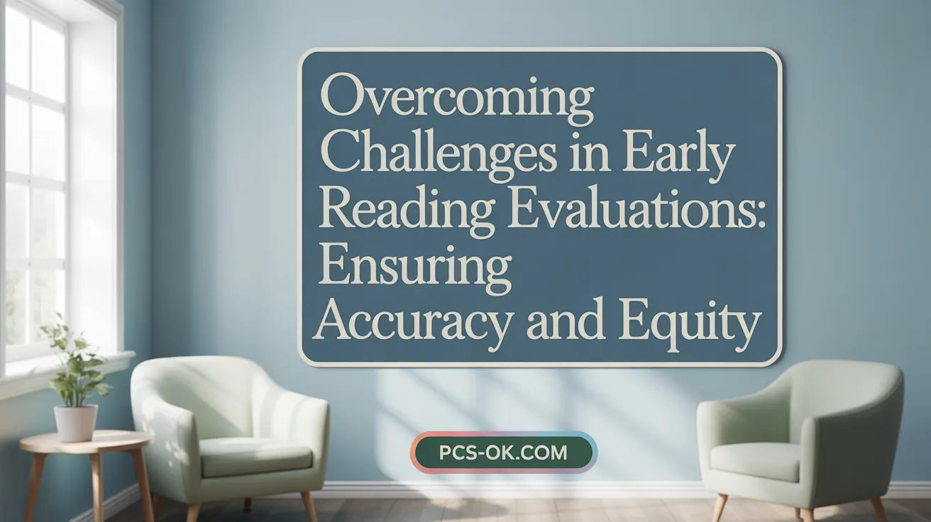 Overcoming Challenges in Early Reading Evaluations: Ensuring Accuracy and Equity