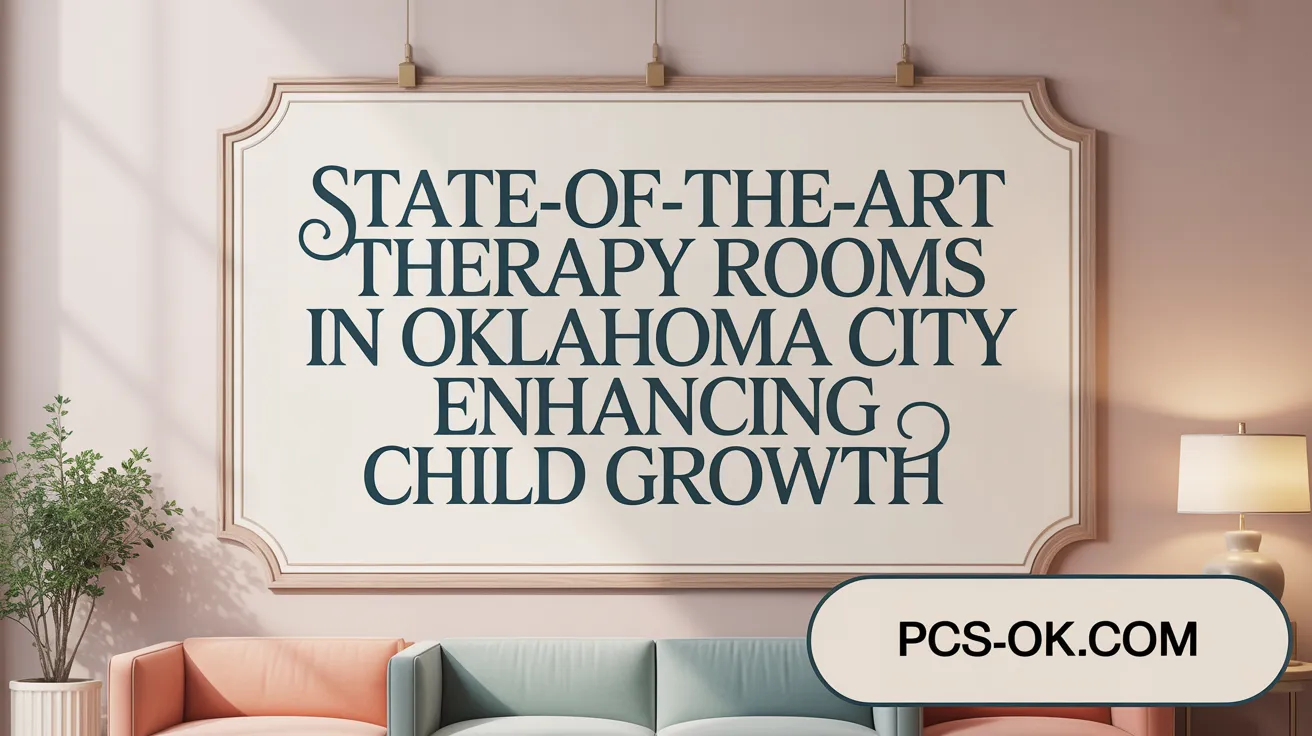 State-of-the-Art Therapy Rooms in Oklahoma City Enhancing Child Growth