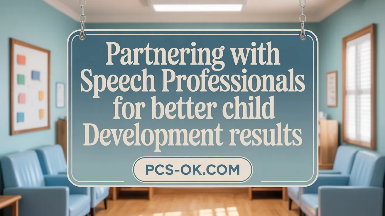 Partnering with Speech Professionals for Better Child Development Results