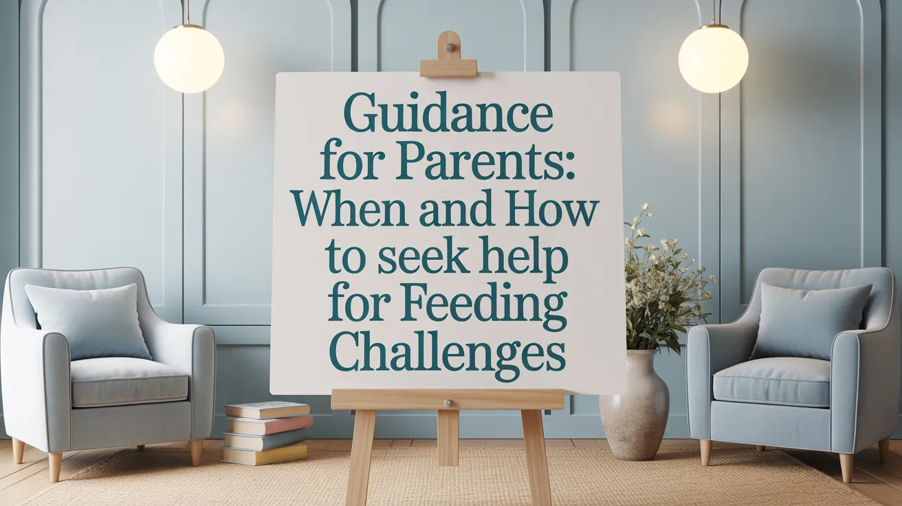 Guidance for Parents: When and How to Seek Help for Feeding Challenges