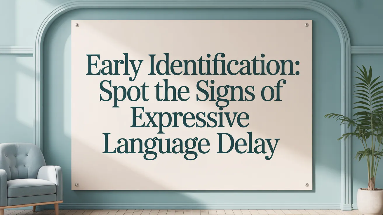 Early Identification: Spot the Signs of Expressive Language Delay