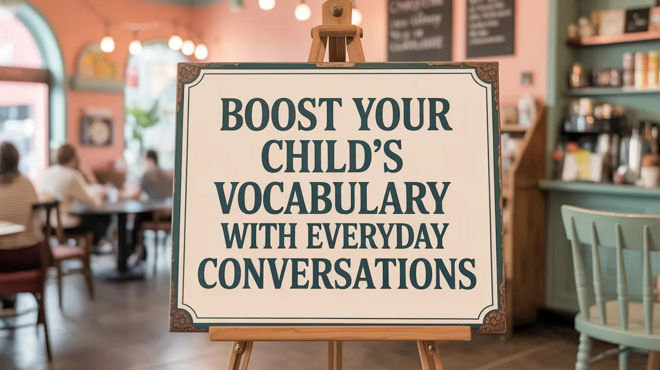 Boost Your Child's Vocabulary with Everyday Conversations