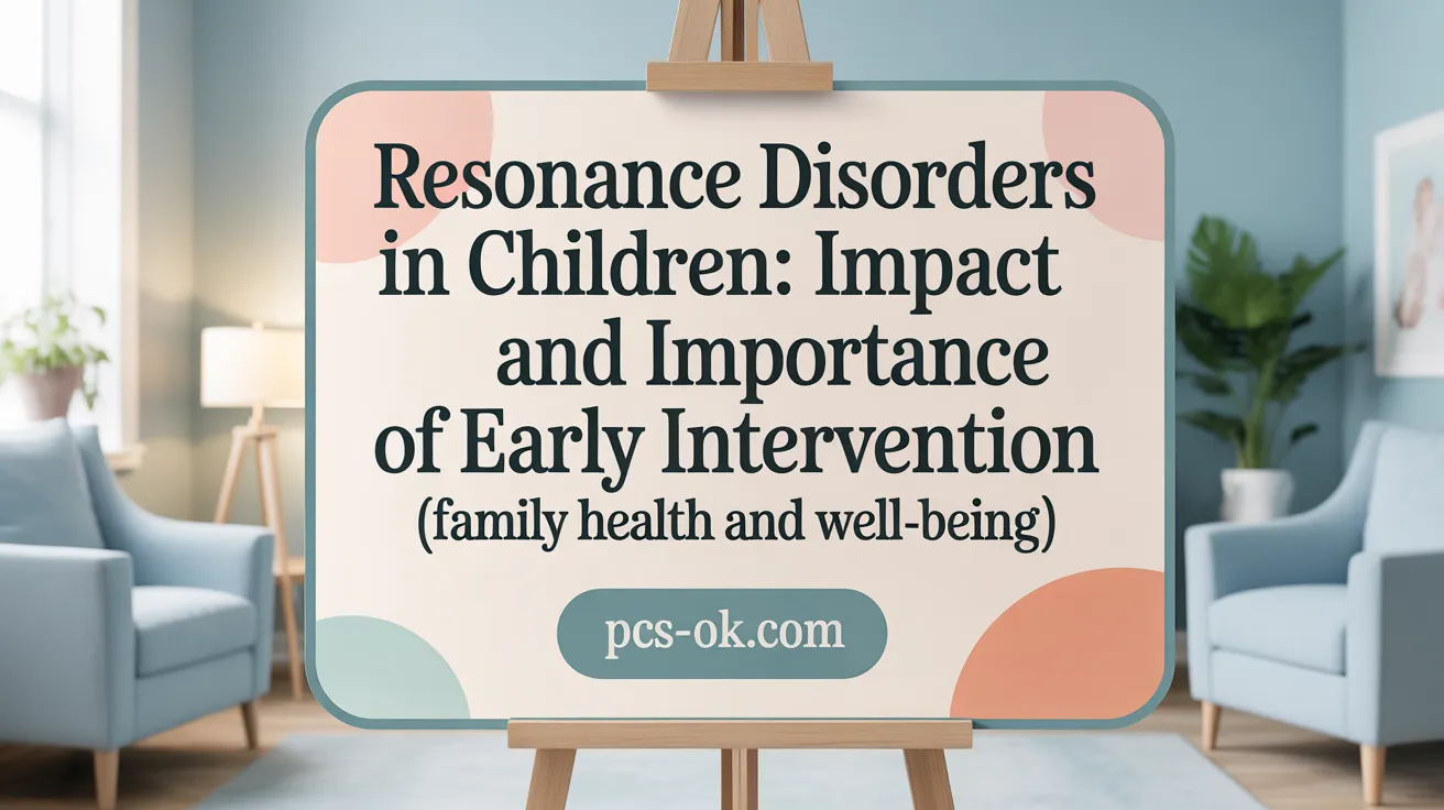 Resonance Disorders in Children: Impact and Importance of Early Intervention