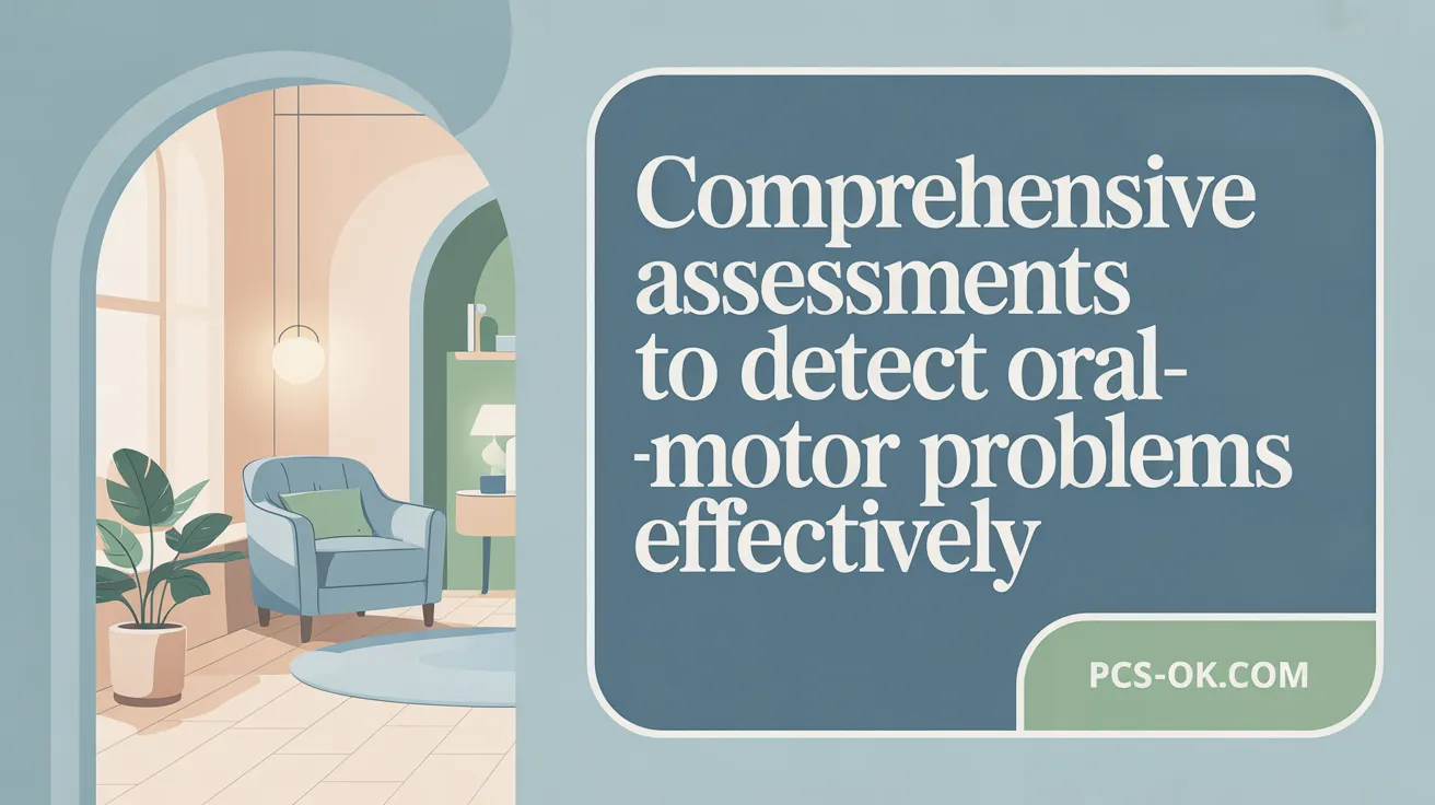Comprehensive Assessments to Detect Oral-Motor Problems Effectively