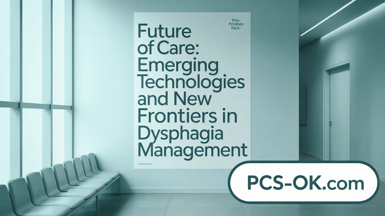 Future of Care: Emerging Technologies and New Frontiers in Dysphagia Management
