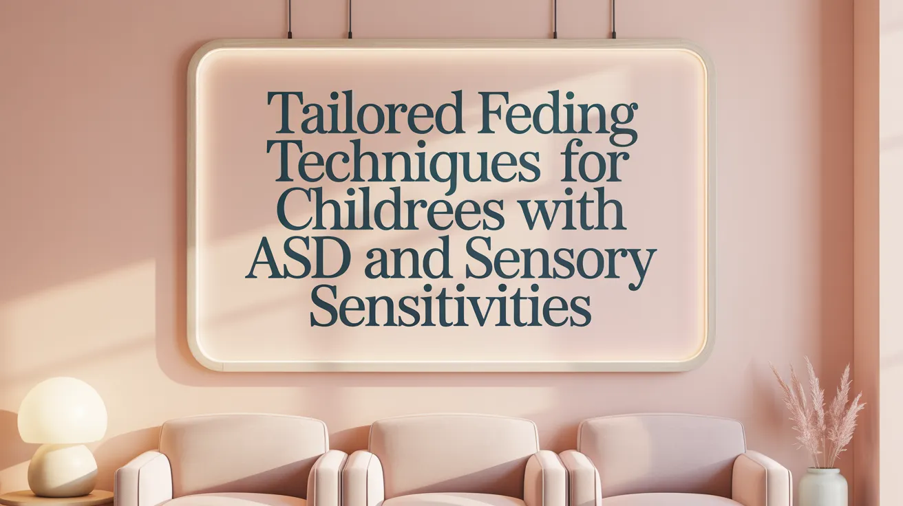 Tailored Feeding Techniques for Children with ASD and Sensory Sensitivities