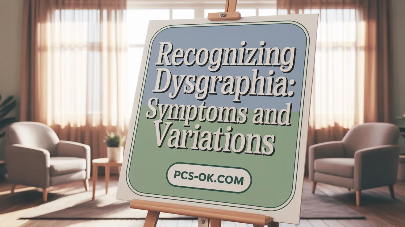 Recognizing Dysgraphia: Symptoms and Variations
