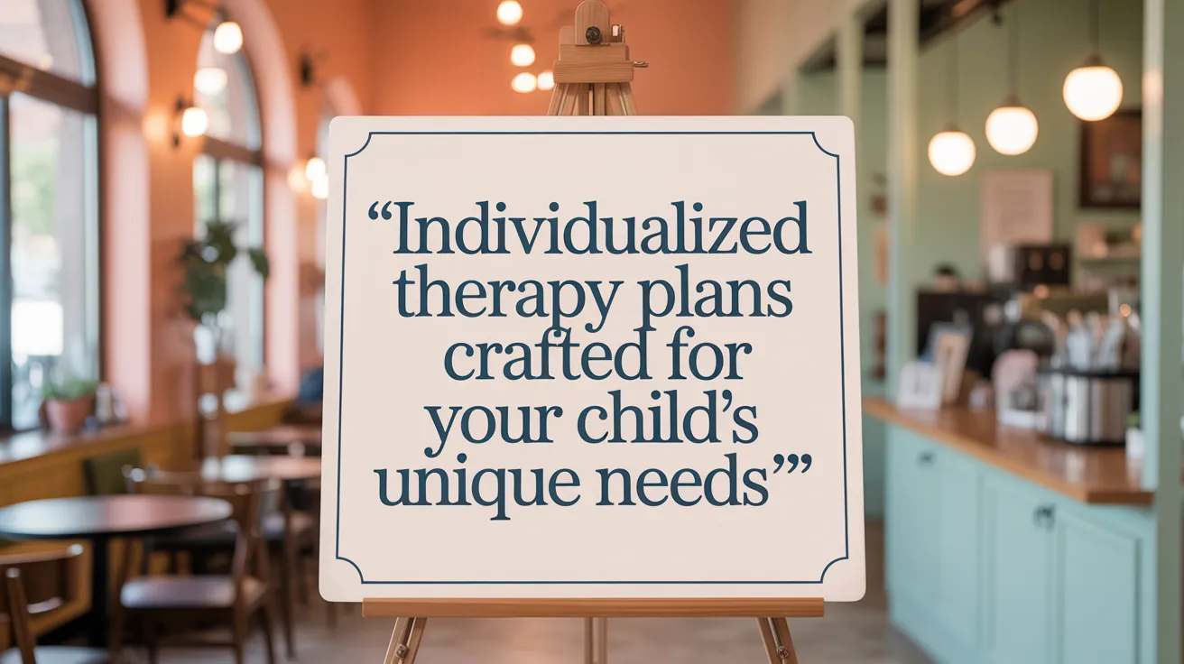 Individualized Therapy Plans Crafted for Your Child’s Unique Needs